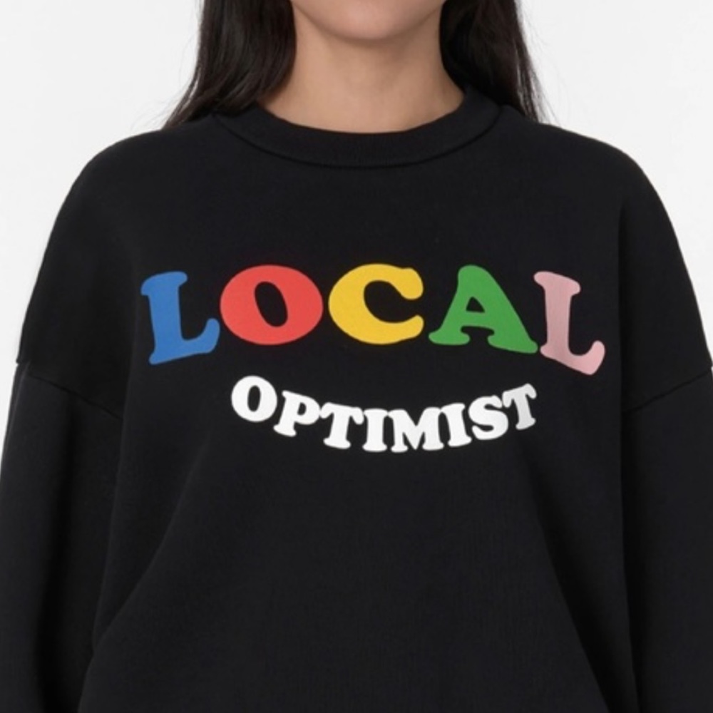 Madhappy local optimist crewneck jacket size large black